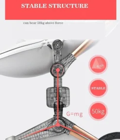 Kinder The Decor Haven Kinderwagen & Zubehör-360° drehbarer Deluxe-Kinderwagen mit hoher Landschaft