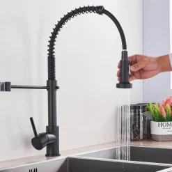 The Culinary Kit Küche & Esszimmer-360° drehbarer Küchenhahn - Strahlsprühhahn