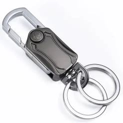 Roam Ready Heimwerkzeuge|Outdoor & Garten-360° drehbarer Schlüsselanhänger – Multifunktionaler Autoschlüssel-Organizer