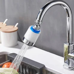 The Culinary Kit Küche & Esszimmer-360° drehbarer Wasserhahnkopf mit Spritzschutz – Sprühaufsatz für die Küchenspüle