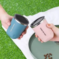 Tom Küche & Esszimmer-300 ml Edelstahl-Vakuumflasche – Isolierter Reisebecher