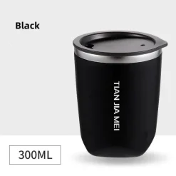 Tom Küche & Esszimmer-300 ml Edelstahl-Vakuumflasche – Isolierter Reisebecher