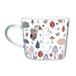 Plates u0026 More Küche & Esszimmer-500 ml Messbecher aus Glas – Küchenmessbecher mit Henkel