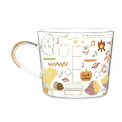 Plates u0026 More Küche & Esszimmer-500 ml Messbecher aus Glas – Küchenmessbecher mit Henkel