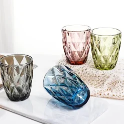 Plates u0026 More Küche & Esszimmer-240 ml Partygläser – Trinkgeschirr für kalte Getränke bei Zusammenkünften