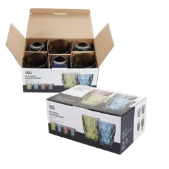 Plates u0026 More Küche & Esszimmer-240 ml Partygläser – Trinkgeschirr für kalte Getränke bei Zusammenkünften