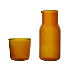 Plates u0026 More Küche & Esszimmer-500 ml Teekanne aus Borosilikatglas – kreative Tasse für kaltes Wasser und Milch