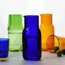 Plates u0026 More Küche & Esszimmer-500 ml Teekanne aus Borosilikatglas – kreative Tasse für kaltes Wasser und Milch