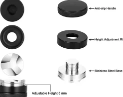 Tom Küche & Esszimmer-54 mm Espresso-Leveler-Kaffeeverteiler für Breville-Siebträger – Perfektionieren Sie Ihren Aufguss