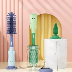 The Culinary Kit Küche & Esszimmer-360° rotierende Reinigungsbürste für Babyflaschen – effizientes Reinigungswerkzeug für Flaschen