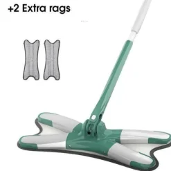 The Blissful Bath Badezimmer-360° rotierender Bodenwischer – effizientes Reinigungswerkzeug für eine schnelle und einfache Bodenpflege