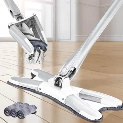 The Blissful Bath Badezimmer-360° rotierender Bodenwischer – effizientes Reinigungswerkzeug für eine schnelle und einfache Bodenpflege