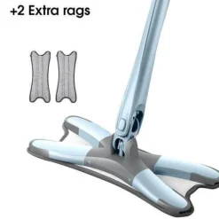 The Blissful Bath Badezimmer-360° rotierender Bodenwischer – effizientes Reinigungswerkzeug für eine schnelle und einfache Bodenpflege