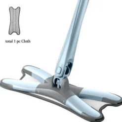 The Blissful Bath Badezimmer-360° rotierender Bodenwischer – effizientes Reinigungswerkzeug für eine schnelle und einfache Bodenpflege