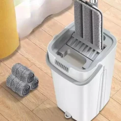 Serene Splash Badezimmer-360 Spin Mop with Wringer - Easy Cleaning System