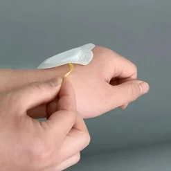 PureGlow Frauenpflege|Körperpflege-50 Stück Einweg-Rizinusölpflaster – Pflaumenblüten-Vliespflaster