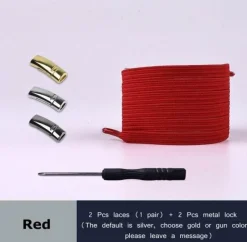 Damen Wilderness Haven Herrenschuhe|Damenschuhe-4 Stück magnetische Schnürsenkel aus Metall