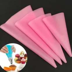 The Culinary Kit Küche & Esszimmer-4 Stück wiederverwendbare DIY-Spritzbeutel