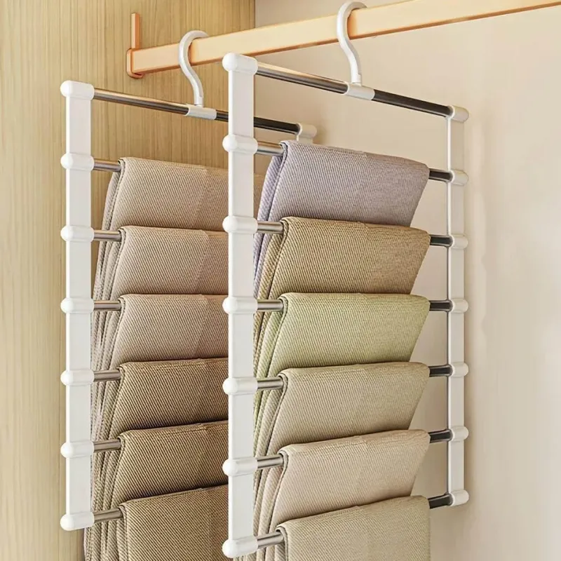 Space Savvy Aufbewahrung Und Organisation-Aalto Multi-Bar-Kleiderbügel – Stilvoller, platzsparender Kleider-Organizer