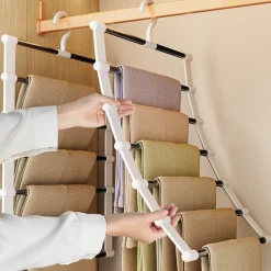 Space Savvy Aufbewahrung Und Organisation-Aalto Multi-Bar-Kleiderbügel – Stilvoller, platzsparender Kleider-Organizer