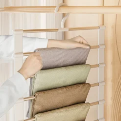 Space Savvy Aufbewahrung Und Organisation-Aalto Multi-Bar-Kleiderbügel – Stilvoller, platzsparender Kleider-Organizer