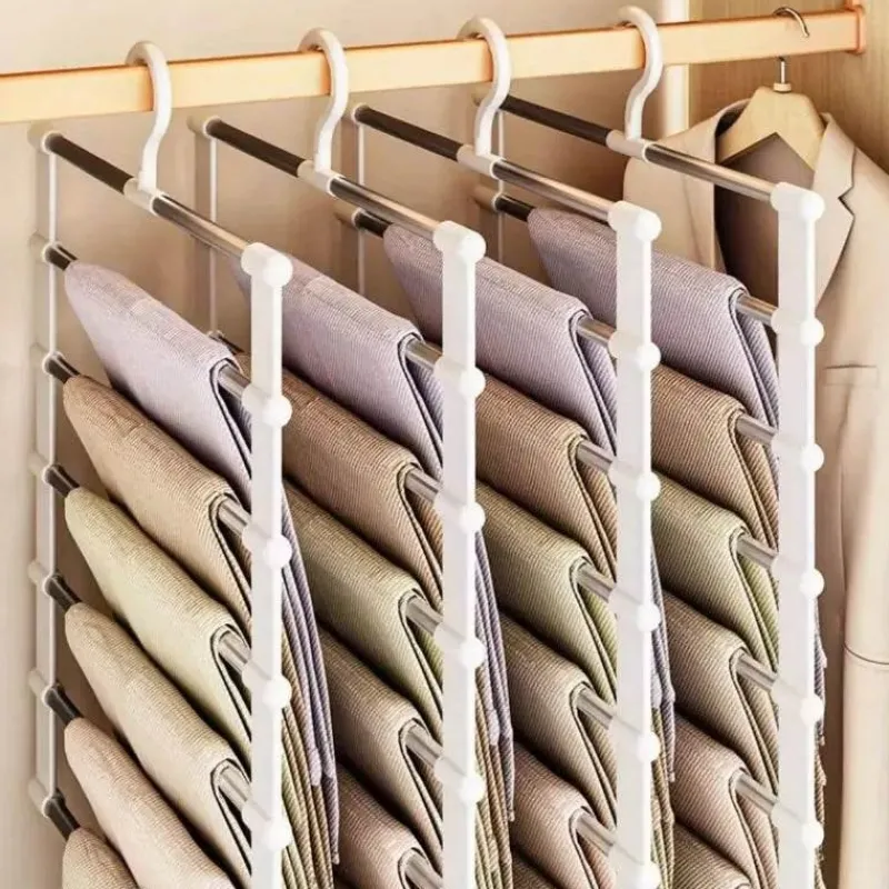 Space Savvy Aufbewahrung Und Organisation-Aalto Multi-Bar-Kleiderbügel – Stilvoller, platzsparender Kleider-Organizer