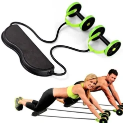 The Relaxation Nook Fitness-Gadgets|Gesundheits- Und Entspannungstools-AB Roller - Rumpfkrafttrainer mit Doppelrädern