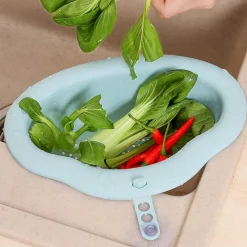 The Culinary Kit Küche & Esszimmer-Abflusskorb für die Küchenspüle – Organizer mit einfachem seitlichen Zugriff