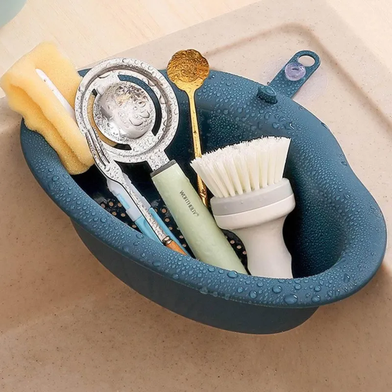 The Culinary Kit Küche & Esszimmer-Abflusskorb für die Küchenspüle – Organizer mit einfachem seitlichen Zugriff