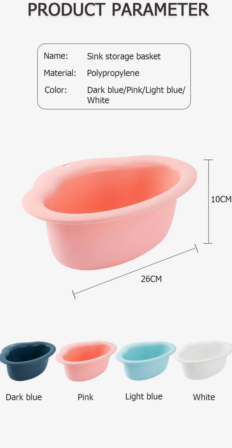 The Culinary Kit Küche & Esszimmer-Abflusskorb für die Küchenspüle – Organizer mit einfachem seitlichen Zugriff