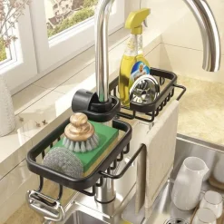 The Culinary Kit Küche & Esszimmer-Abflussregal-Organizer für die Spüle – Aufbewahrungslösung für die Küche