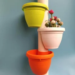 Nomad Gear Camping Im Freien|Outdoor & Garten-Abflussrohr-Pflanzständer - Dekorativer Blumentopfhalter