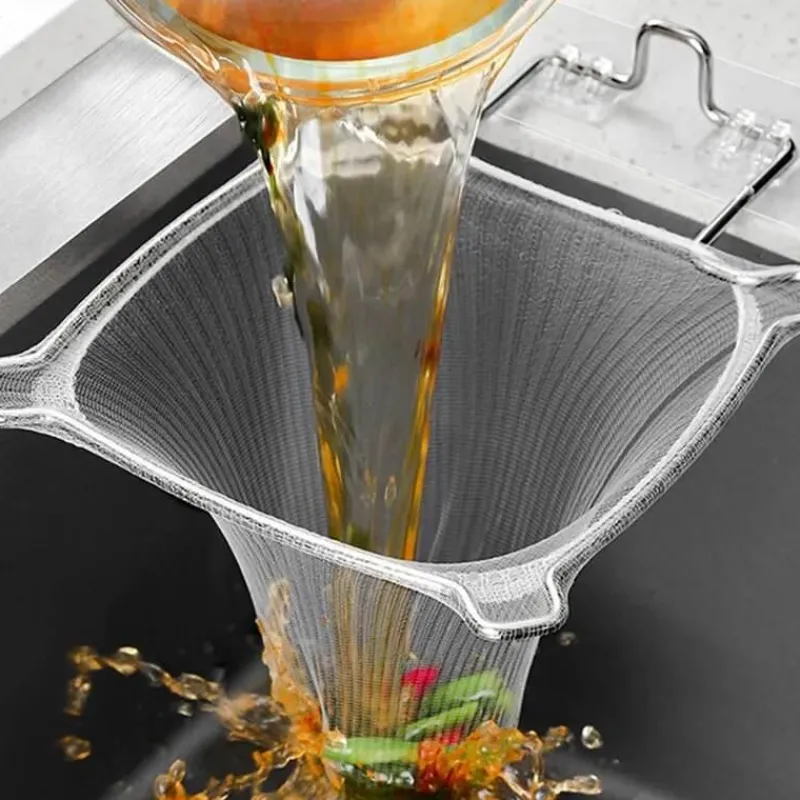 The Culinary Kit Küche & Esszimmer-Abflusssieb aus Edelstahl – Siebsieb für Abflüsse