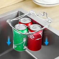 The Culinary Kit Küche & Esszimmer-Abflusssieb aus Edelstahl – Siebsieb für Abflüsse