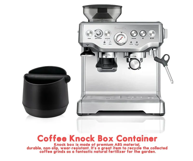 Tom Küche & Esszimmer-Abklopfbehälter für Espressosatz – unverzichtbarer Kaffeesatzbehälter für Baristas