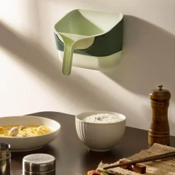 The Culinary Kit Küche & Esszimmer-Abnehmbarer Küchen-Mülleimer für Schranktüren – platzsparender Mülleimer