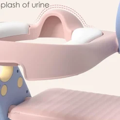 Kinder Little Nest Kinderwagen & Zubehör-Abnehmbares Baby-Töpfchen-Trainingsset mit Anti-Rutsch-Leiter