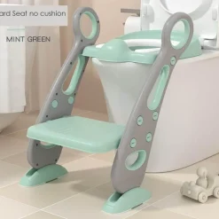 Kinder Little Nest Kinderwagen & Zubehör-Abnehmbares Baby-Töpfchen-Trainingsset mit Anti-Rutsch-Leiter