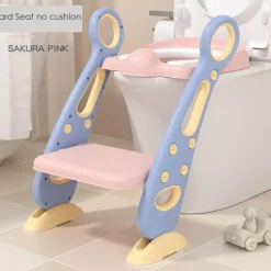 Kinder Little Nest Kinderwagen & Zubehör-Abnehmbares Baby-Töpfchen-Trainingsset mit Anti-Rutsch-Leiter