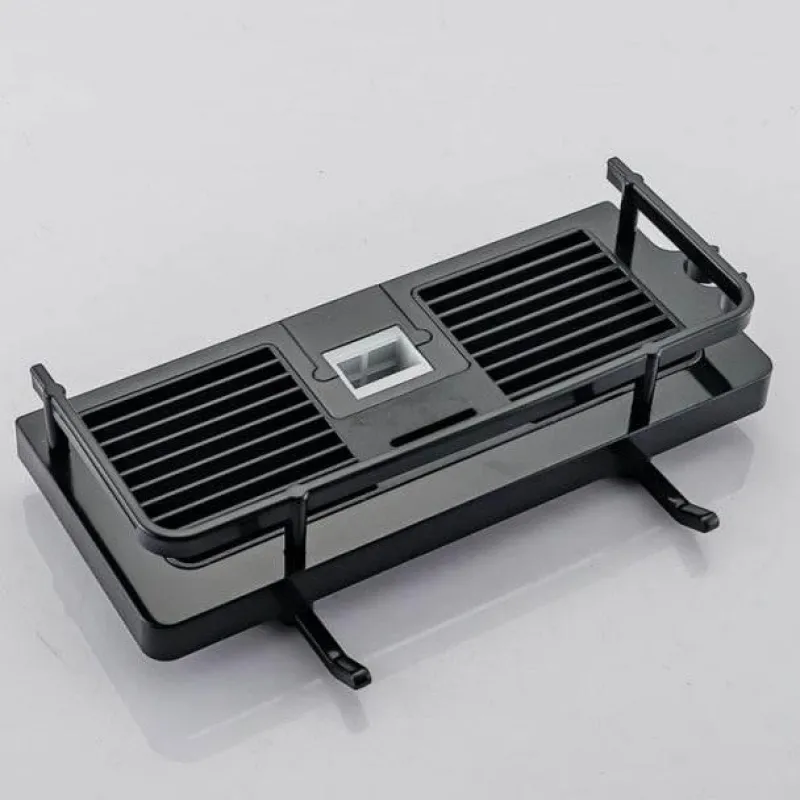 The Blissful Bath Badezimmer-Abnehmbares Duschregal – Elegantes Badezimmer-Organizer-Gestell