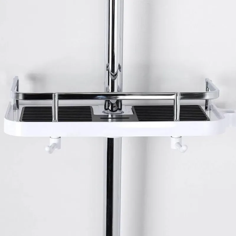 The Blissful Bath Badezimmer-Abnehmbares Duschregal – Elegantes Badezimmer-Organizer-Gestell