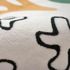 Warm Weaves Boden & Teppiche-Abstrakter runder Teppich - Dekorative Kunstmatte