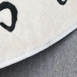 Warm Weaves Boden & Teppiche-Abstrakter runder Teppich - Dekorative Kunstmatte