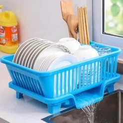 The Culinary Kit Küche & Esszimmer-Abtropfgestell – Organizer für die Küchenspüle