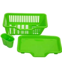 The Culinary Kit Küche & Esszimmer-Abtropfgestell – Organizer für die Küchenspüle