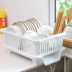 The Culinary Kit Küche & Esszimmer-Abtropfgestell – Organizer für die Küchenspüle