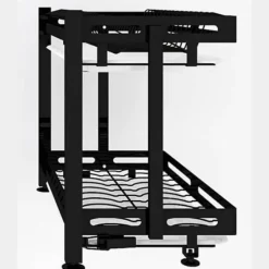 Deco Küche & Esszimmer-Abtropfgestell aus Edelstahl, faltbar, Küchen-Trockengestell