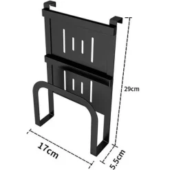 Deco Küche & Esszimmer-Abtropfgestell aus Edelstahl, faltbar, Küchen-Trockengestell