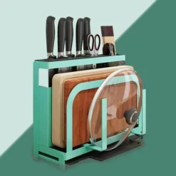 Space Savvy Küche & Esszimmer-Abtropfgestell für Utensilien aus Edelstahl – Küchen-Organizer für Kochgeschirr