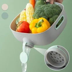 The Culinary Kit Küche & Esszimmer-Abtropfkorb – Hygienischer Mehrzweck-Küchenorganizer